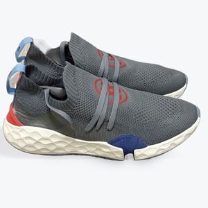 G/FORE MG4+ Mens Golf Shoes Grey Red Blue Knit Spikeless Sneakers G4MS22EF30‎